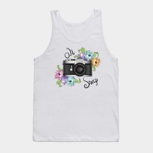 Oh Snap Camera Photography Tank Top